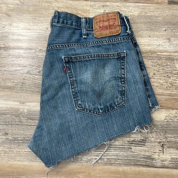 Levi's Pants - Levi’s Vintage Cutoff Denim Shorts Custom Distressed 38" Medium
